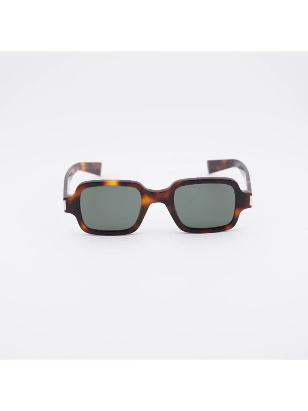 Saint Laurent SL720 003 Sunglasses Havana Rectangle Frame, Grey Lenses